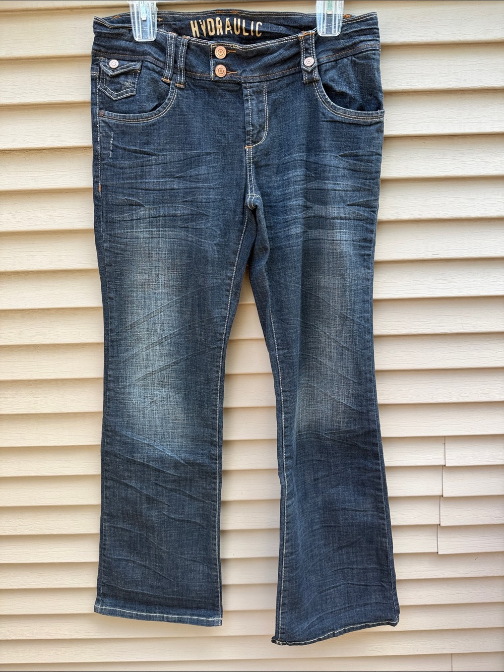 Hydraulic brand bootcut with flare low-rise jeans size 11/12